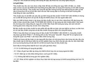 Tiêu chuẩn quốc gia TCVN 5699-2-29:2007 (IEC 60335-2-29 : 2004) về Thiết bị điện gia dụng và thiết bị điện tương tự - An toàn - Phần 2-29: Yêu cầu cụ thể đối với bộ nạp acqui