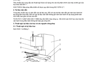 Tiêu chuẩn quốc gia TCVN 7685-2:2007 (ISO 1984-2:2001) về Điều kiện kiểm máy phay điều khiển bằng tay có chiều cao bàn máy cố định - Kiểm độ chính xác - Phần 2: Máy có trục chính thẳng đứng