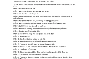 Tiêu chuẩn quốc gia TCVN 7444-16:2007 về Xe lăn - Phần 16: Độ bền chống cháy của các bộ phận được bọc đệm - Yêu cầu và phương pháp thử