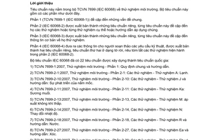 Tiêu chuẩn quốc gia TCVN 7699-2-68:2007 (IEC 60068-2-68:1994) về Thử nghiệm môi trường - Phần 2-68: Các thử nghiệm - Thử nghiệm L: Bụi và cát