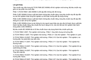 Tiêu chuẩn quốc gia TCVN 7699-2-39:2007 (IEC 60068-2-39:1976) về Thử nghiệm môi trường - Phần 2-39: Các thử nghiệm - Thử nghiệm Z/AMD: Thử nghiệm kết hợp tuần tự lạnh, áp suất không khí thấp và nóng ẩm