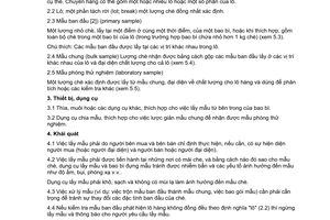 Tiêu chuẩn Việt Nam TCVN 5609:2007 (ISO 1839:1980) về chè - lấy mẫu