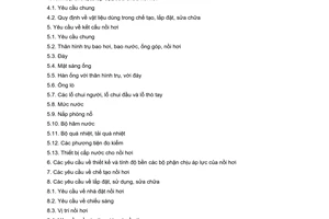 Tiêu chuẩn Việt Nam TCVN 7704:2007 về nồi hơi - Yêu cầu kỹ thuật về thiết kế, kết cấu, chế tạo, lắp đặt, sử dụng và sữa chữa