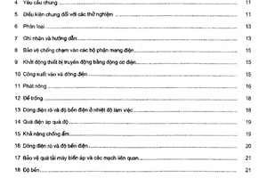 Tiêu chuẩn Việt Nam TCVN 5699-2-17:2006 (IEC 60335-2-17:2006) về thiết bị điện gia dụng và thiết bị điện tương tự - An toàn - Phần 2-17: Yêu cầu cụ thể đối với chăn, gối và các thiết bị gia nhiệt uốn được tương tự do Bộ Khoa học và Công nghệ ban hành