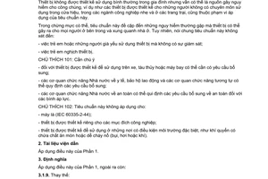 Tiêu chuẩn Việt Nam TCVN 5699-2-3:2006 (IEC 60335-2-3:2005) về thiết bị điện gia dụng và thiết bị điện tương tự - an toàn - phần 2-3 - yêu cầu cụ thể đối với bàn là điện