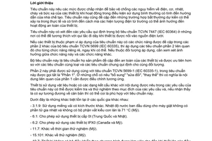 Tiêu chuẩn Việt Nam TCVN 5699-2-7:2006 (IEC 60335-2-7:2004) về thiết bị điện gia dụng và thiết bị điện tương tự - An toàn - Phần 2-7: Yêu cầu cụ thể đối với máy giặt