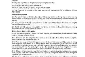 Tiêu chuẩn ngành 22TCN 346:2006 về quy trình thí nghiệm xác định độ chặt nền, móng đường bằng phễu rót cát do Bộ Giao thông vận tải ban hành