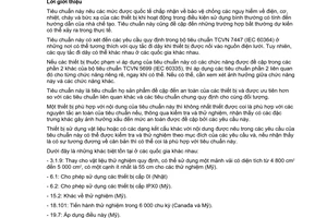 Tiêu chuẩn Việt Nam TCVN 5699-2-4:2005 (IEC 60335-2-4 : 2003, Amd. 1 : 2004) về thiết bị điện gia dụng và thiết bị điện tương tự - An toàn  - Phần 2-4: Yêu cầu cụ thể đối với máy vắt li tâm do Bộ Khoa học và Công nghệ ban hành