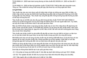 Tiêu chuẩn Việt Nam TCVN 5699-2-5:2005 (IEC 60335-2-5 : 2003) về thiết bị điện gia dụng và thiết bị điện tương tự -  An toàn -  Phần 2-5: Yêu cầu cụ thể đối với máy rửa bát do Bộ Khoa học và Công nghệ ban hành