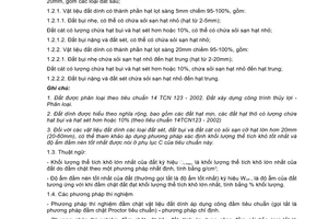 Tiêu chuẩn ngành 14 TCN 135:2005 về đất xây dựng công trình thủy lợi - Phương pháp xác định khối lượng thể tích khô lớn nhất và độ ẩm đầm nén tốt nhất của vật liệu đất dính trong phòng thí nghiệm