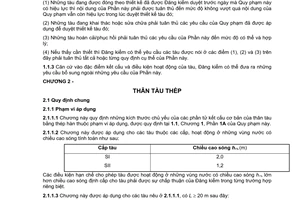 Tiêu chuẩn Việt Nam TCVN 5801-2:2005 về Quy phạm phân cấp và đóng phương tiện thủy nội địa - Phần 2: Thân tàu và trang thiết bị