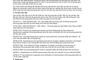 Tiêu chuẩn Việt Nam TCVN 7502:2005 (ASTM D 2170- 01a) về Bi tum - Phương pháp xác định độ nhớt động do Bộ Khoa học và Công nghệ ban hành
