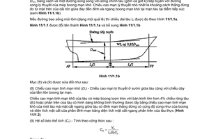 Tiêu chuẩn quốc gia TCVN 6259-11:2003/SĐ 2:2005 về Quy phạm phân cấp và đóng tàu biển vỏ thép - Phần 11: Mạn khô