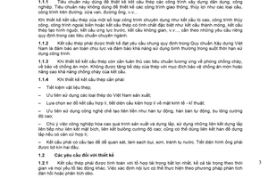 Tiêu chuẩn xây dựng Việt Nam TCXDVN 338:2005 về kết cấu thép - tiêu chuẩn thiết kế do Bộ Xây dựng ban hành