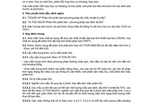 Tiêu chuẩn ngành 10 TCN 365:2004 về phân bón - Phương pháp xác định axit humic và axit fulvic