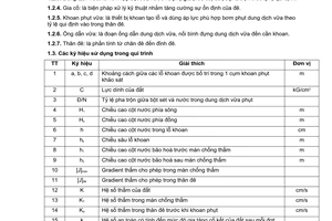 Tiêu chuẩn ngành 14 TCN 1:2004 về quy trình kỹ thuật phụt vữa gia cố đê