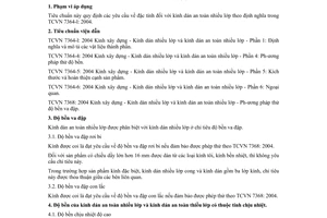 Tiêu chuẩn Việt Nam TCVN 7364-2:2004 về kính xây dựng - kính dán nhiều lớp và kính dán an toàn nhiều lớp - Phần 2: Kính dán an toàn nhiều lớp do Bộ Khoa học và Công nghệ ban hành