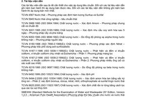 Tiêu chuẩn Việt Nam TCVN 7382:2004 về chất lượng nước - Nước thải bệnh viện - Tiêu chuẩn thải do Bộ Khoa học và Công nghệ ban hành