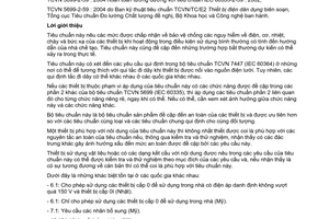 Tiêu chuẩn Việt Nam TCVN 5699-2-59:2004 (IEC 60335-2-59 : 2002) về thiết bị điện gia dụng và thiết bị điện tương tự - An toàn  - Phần 2-59: Yêu cầu cụ thể đối với thiết bị diệt côn trùng do Bộ Khoa học và Công nghệ ban hành