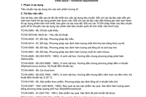 Tiêu chuẩn Việt Nam TCVN 7397:2004 về tương ớt - Yêu cầu kỹ thuật do Bộ Khoa học và Công nghệ ban hành