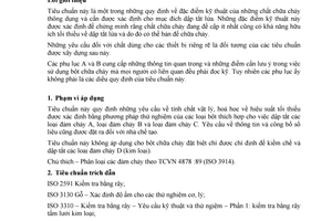 Tiêu chuẩn Việt Nam TCVN 6102:1996 (ISO 7202:1987) về phòng cháy chữa cháy - chất chữa cháy - bột do Bộ Khoa học Công nghệ và Môi trường ban hành
