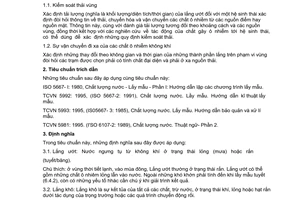 Tiêu chuẩn Việt Nam TCVN 5997:1995 (ISO 5667-8: 1993) về chất lượng nước - lấy mẫu – hướng dẫn lấy mẫu nước mưa