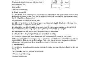 Tiêu chuẩn Việt Nam TCVN 177:1986 về vật liệu chịu lửa - phương pháp xác định khối lượng riêng