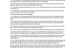 Tiêu chuẩn Việt Nam TCVN 3146:1986 về công việc hàn điện - yêu cầu chung về an toàn