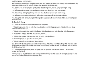 Tiêu chuẩn Việt Nam TCVN 4325:1986 về thức ăn chăn nuôi - lấy mẫu và chuẩn bị mẫu do Bộ Khoa học và Công nghệ ban hành