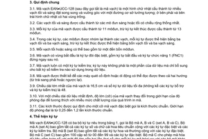 Tiêu chuẩn Việt Nam TCVN 6755:2000 về Mã số và mã vạch vật phẩm - Mã vạch EAN.UCC-128 - Quy định kỹ thuật