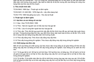 Tiêu chuẩn Việt Nam TCVN 6616:2000 về máy nông nghiệp - Máy sấy thóc theo mẻ - Phương pháp thử do Bộ Khoa học Công nghệ và Môi trường ban hành