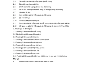 Tiêu chuẩn Việt Nam TCVN ISO 9000:2000  (ISO 9000 : 2000) về hệ thống quản lý chất lượng cơ sở và từ vựng do Bộ Khoa học và Công nghệ ban hành