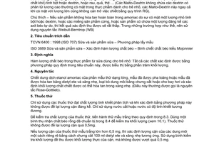 Tiêu chuẩn Việt Nam TCVN 6687:2000 (ISO 8381 : 1987) về thực phẩm từ sữa dùng cho trẻ nhỏ - xác định hàm lượng chất béo - phương pháp khối lượng của rose – gottlied (phương pháp chuẩn) do Bộ Khoa học Công nghệ và Môi trường ban hành