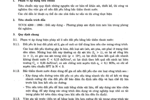 Tiêu chuẩn xây dựng TCXD 245:2000 về gia cố nền đất yếu bằng bấc thấm thoát nước