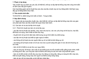 Tiêu chuẩn quốc gia TCVN 6767-3:2000 về Công trình biển cố định - Phần 3: Máy và các hệ thống công nghệ