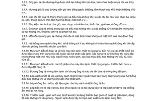 Tiêu chuẩn xây dựng Việt Nam TCXD 232:1999 về hệ thống thông gió, điều hòa không khí và cấp lạnh - Chế tạo lắp đặt và nghiệm thu