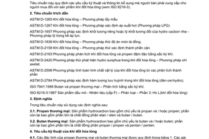 Tiêu chuẩn Việt Nam TCVN 6548:1999 về Khí đốt hoá lỏng - Yêu cầu kỹ thuật do Bộ Khoa học Công nghệ và Môi trường ban hành