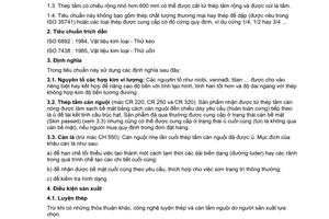 Tiêu chuẩn Việt Nam TCVN 6524:1999 (ISO 4997 : 1991)
về Thép tấm kết cấu cán nguội