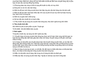 Tiêu chuẩn Việt Nam TCVN 6539:1999 (ISO 4072-1998)
về cà phê nhân đóng bao - lấy mẫu