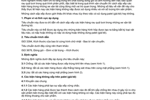 Tiêu chuẩn Việt Nam TCVN 6543:1999 (ISO 6661 : 1983) về rau, quả tươi - cách sắp xếp các kiện hàng hình hộp trong những xe vận tải đường bộ do Bộ Khoa học Công nghệ và Môi trường ban hành