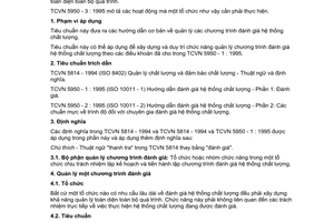 Tiêu chuẩn Việt Nam TCVN 5950-3:1995 (ISO 10011-3:1991) về Hướng dẫn đánh giá hệ thống chất lượng - Phần 3: Quản lý chương trình đánh giá