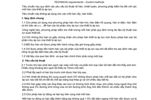 Tiêu chuẩn Việt Nam TCVN 6008:1995 về thiết bị áp lực - Mối hàn - Yêu cầu kỹ thuật và phương pháp kiểm tra do Bộ Khoa học Công nghệ và Môi trường ban hành