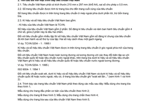 Tiêu chuẩn Việt Nam TCVN 1:1995 về mẫu trình bày tiêu chuẩn Việt Nam