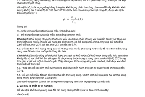 Tiêu chuẩn Việt Nam TCVN 4195:1995 về đất xây dựng - phương pháp xác định khối lượng riêng trong phòng thí nghiệm