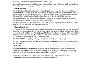 Tiêu chuẩn Việt Nam TCVN 6013:1995 (ISO 9012:1988) về phương tiện giao thông đường bộ - mô tô - cơ cấu điều khiển, kiểu, vị trí và chức năng do Bộ Khoa học Công nghệ và Môi trường ban hành