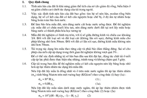 Tiêu chuẩn Việt Nam TCVN 4200:1995 về đất xây dựng - phương pháp xác định tính nén lún trong phòng thí nghiệm