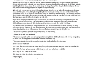 Tiêu chuẩn Việt Nam TCVN 5964:1995 (ISO 1996/1) về âm học - mô tả và đo tiếng ồn môi trường - các đại lượng và phương pháp đo chính