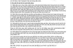 Tiêu chuẩn Việt Nam TCVN 5499:1995 về chất lượng nước – phương pháp Uyncle (Winkler) xác định oxi hòa tan