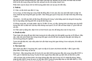 Tiêu chuẩn Việt Nam TCVN 173:1995 (ISO 1171:1981) về nhiên liệu khoáng rắn – xác định hàm lượng tro