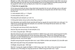 Tiêu chuẩn Việt Nam TCVN 6201:1995 (ISO 7980:1986) về chất lượng nước - xác định canxi và magiê - phương pháp quang phổ hấp thụ nguyên tử